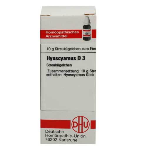 HYOSCYAMUS D 3 Globuli - 1