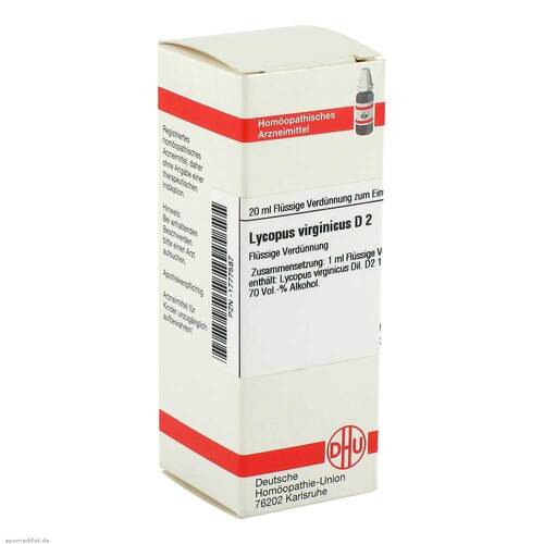 LYCOPUS VIRGINICUS D 2 Dilution - 1