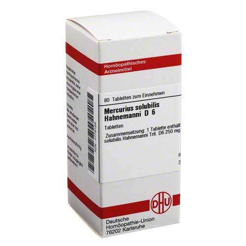 Mercurius Solubilisubilis Hahnemanni D 6 Tabletten - 1