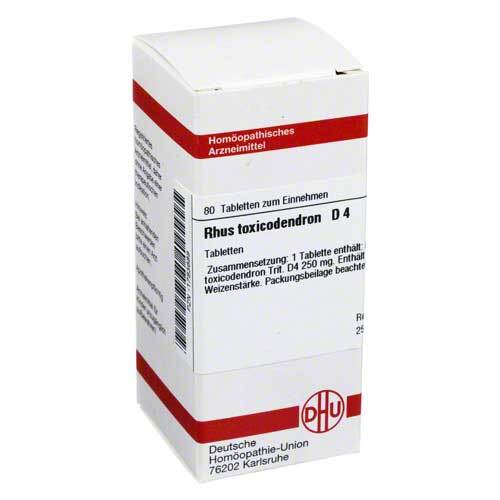 Rhus Toxicodendronicodendron D 4 Tabletten - 1