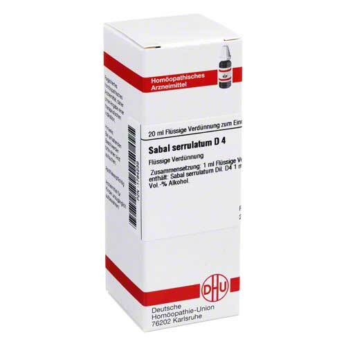 SABAL SERRULATUM D 4 Dilution - 1