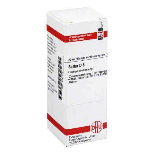 SULFUR D 6 Dilution - 1