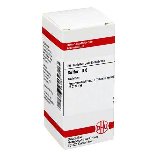 SULFUR D 6 Tabletten - 1