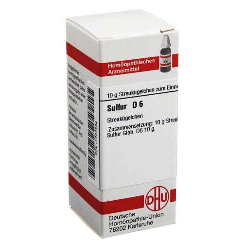 SULFUR D 6 Globuli - 1