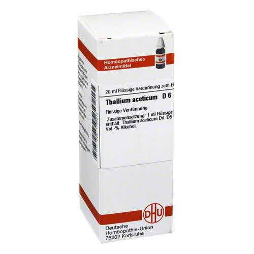 THALLIUM ACETICUM D 6 Dilution - 1