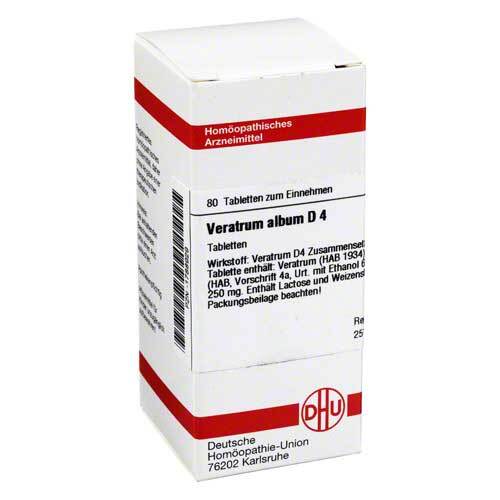 VERATRUM ALBUM D 4 Tabletten - 1