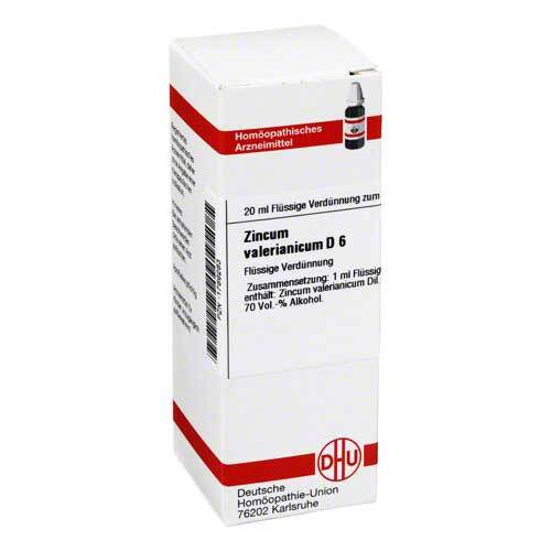 ZINCUM VALERIANICUM D 6 Dilution - 1