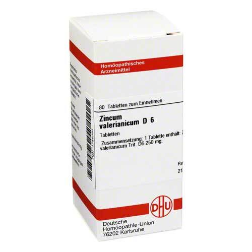 ZINCUM VALERIANICUM D 6 Tabletten - 1