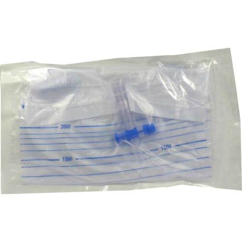 Urinbeutel steril 2 l mit 90 cm Schlauch - 1