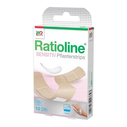 RATIOLINE sensitive Pflasterstrips in 2 Gr&ouml;&szlig;en - 2