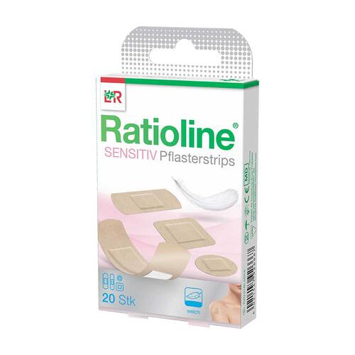 RATIOLINE sensitive Pflasterstrips in 4 Gr&ouml;&szlig;en - 2