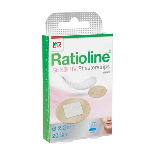 RATIOLINE sensitive Pflasterstrips rund - 1