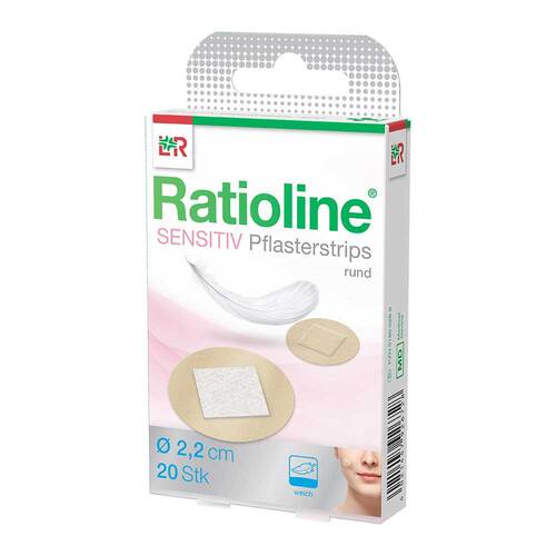 RATIOLINE sensitive Pflasterstrips rund - 2