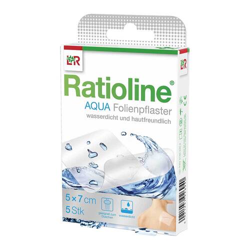RATIOLINE aqua Duschpflaster 5x7 cm - 2
