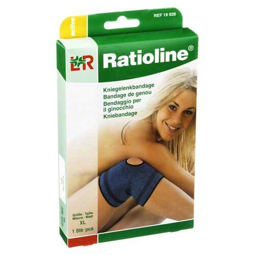 Ratioline active Kniegelenkbandage Gr&ouml;&szlig;e XL - 1