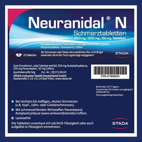 Neuranidal N Tabletten - 2