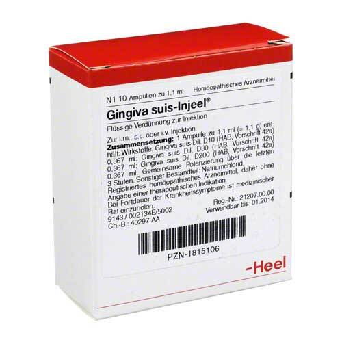 GINGIVA SUIS Injeel Ampullen - 1
