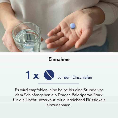 Baldriparan Stark f&uuml;r die Nacht &uuml;berzogene Tabletten  - 4
