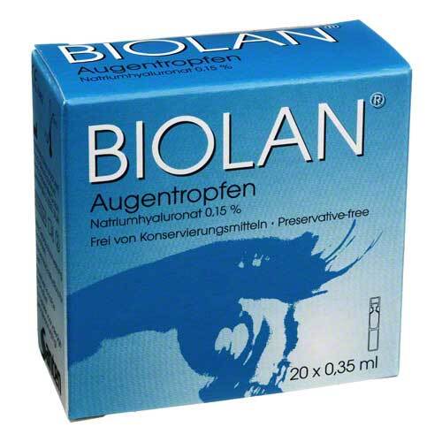 Biolan Augentropfen Einzeldosispipetten - 1
