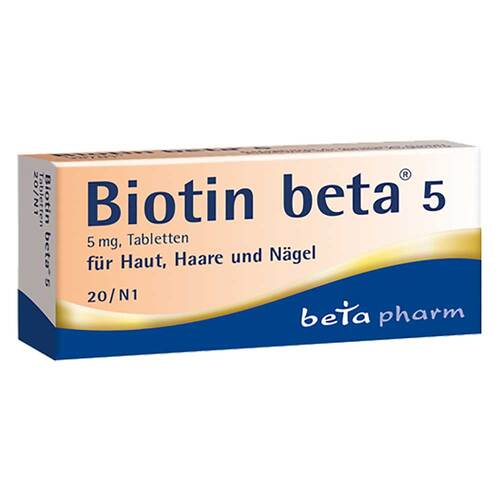 Biotin Beta 5 Tabletten - 1