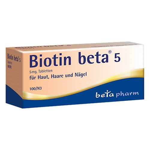 Biotin Beta 5 Tabletten - 1