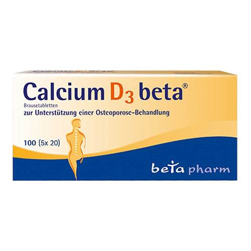 Calcium D3 beta Brausetabletten - 1