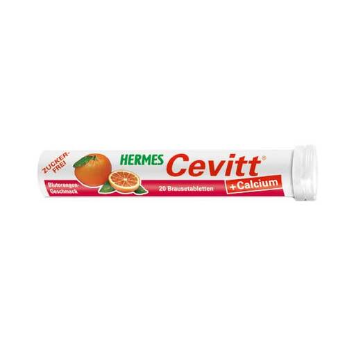 Hermes Cevitt + Calcium Blutorange Brausetabletten - 1