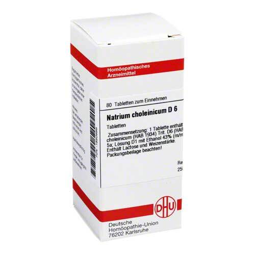 NATRIUM CHOLEINICUM D 6 Tabletten - 1