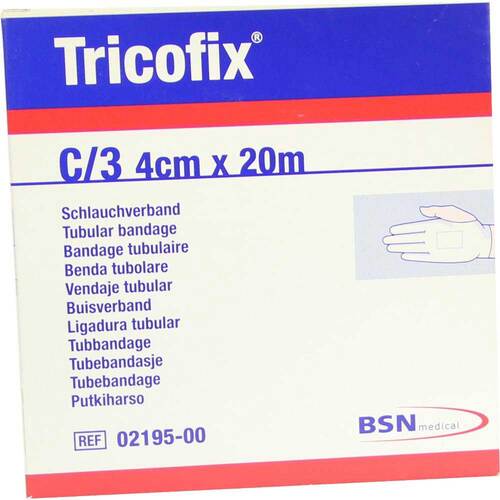 Tricofix Schlauchverband Gr&ouml;&szlig;e C 4 cmx20 m - 1