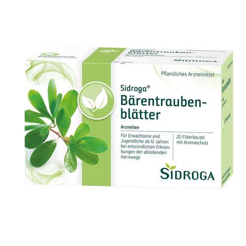 Sidroga B&auml;rentraubenbl&auml;ttertee Filterbeutel - 1