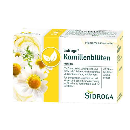 Sidroga Kamillenbl&uuml;ten Tee Filterbeutel - 1