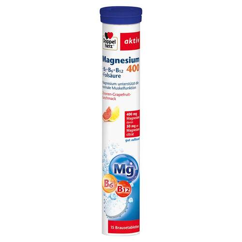 Doppelherz Magnesium 400 + B1+B6+B12+Fols&auml;ure Bta - 1