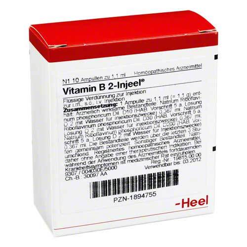 VITAMIN B2 INJEEL Ampullen - 1