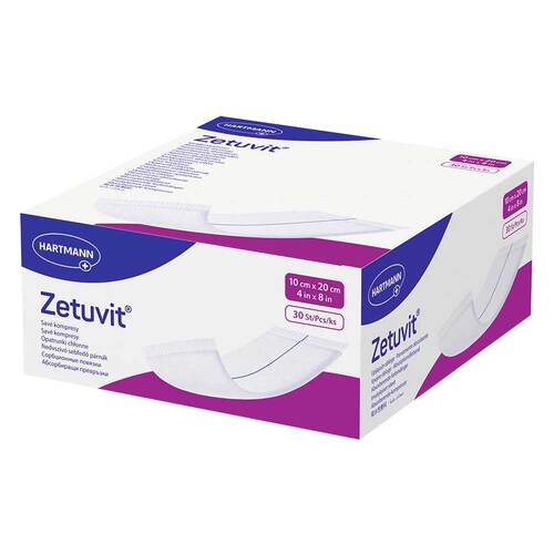 Zetuvit Saugkompressen unsteril 10x20 cm - 1