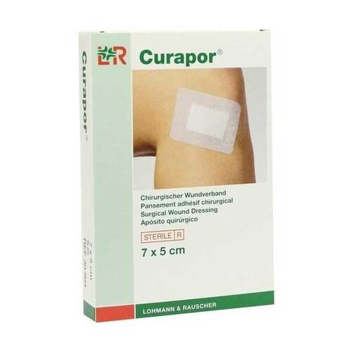 CURAPOR Wundverband steril 5x7 cm - 1