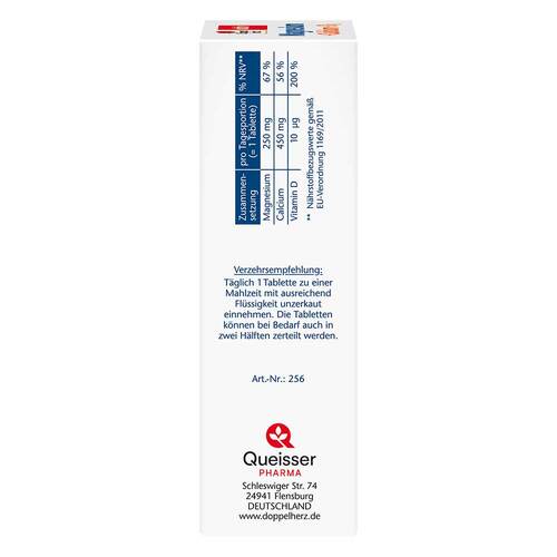 Doppelherz Magnesium + Calcium+D3 Tabletten - 3