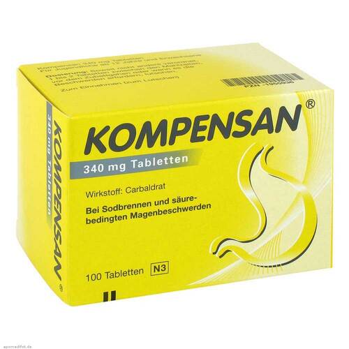 Kompensan Tabletten 340 mg - 1