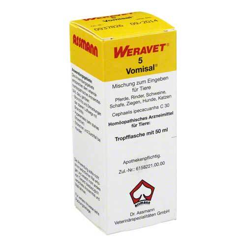 Vomisal 5 Tropfen vet. (f&uuml;r Tiere) - 1