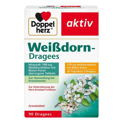 Doppelherz Wei&szlig;dorn Dragees - 1
