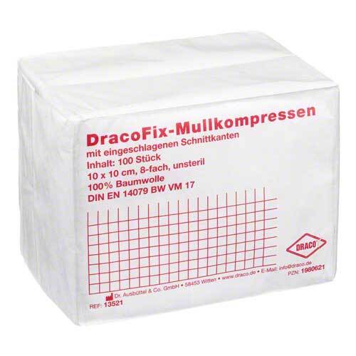 Dracofix OP-Kompressen 10x10 cm unsteril 8fach - 1