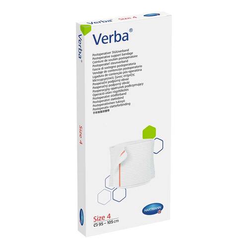 Verba dauerel.Verband Gr&ouml;&szlig;e 4 rot - 1