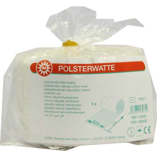 POLSTERWATTE gerollt 6 cmx2 m - 1