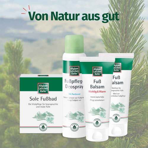 Allg&auml;uer Latschenkiefer Sole Fu&szlig;bad - 5