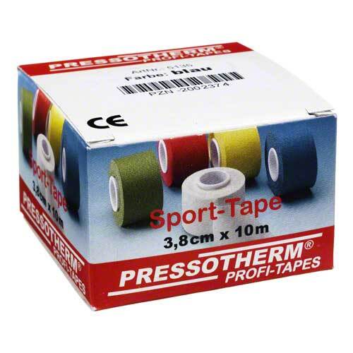 Pressotherm Sport-Tape 3,8 cmx10 m blau - 1