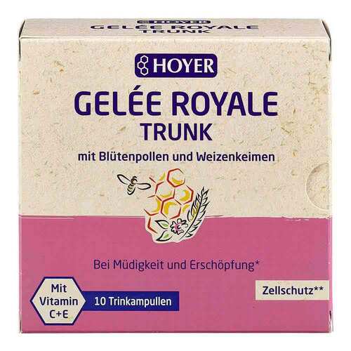 Hoyer Gelee Royale + Bl&uuml;tenpollen+Weizenk.TrinkAmpulle  - 1