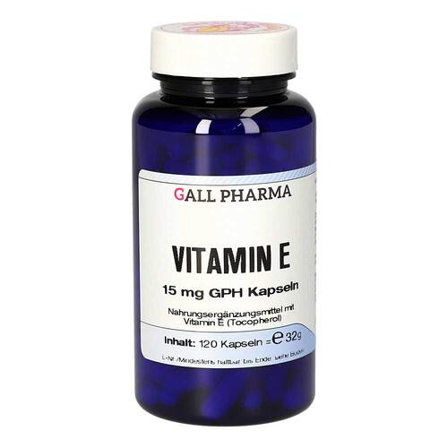 VITAMIN E 15 mg GPH Kapseln - 1