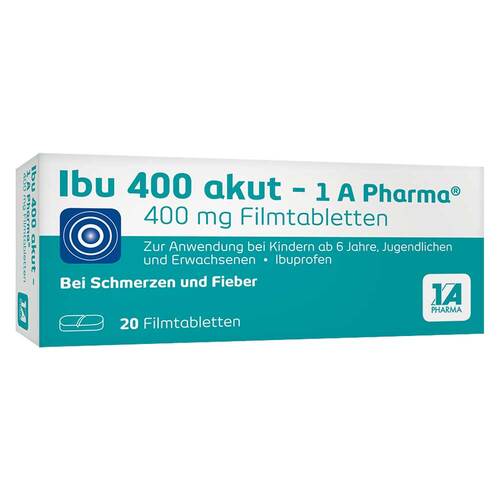 Ibu 400 akut-1A Pharma Filmtabletten - 1