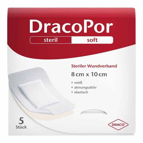Dracopor Wundverband 8x10 cm steril - 1