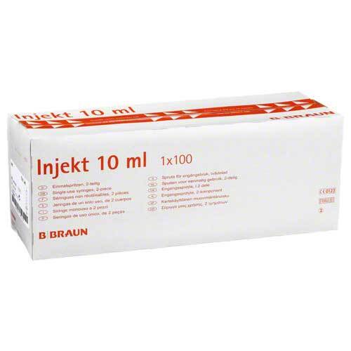 Injekt Solo Spritze 10 ml Luer exzentrisch Pvc-frei  - 1