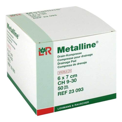 Metalline Drain Kompressen 6x7 cm - 1